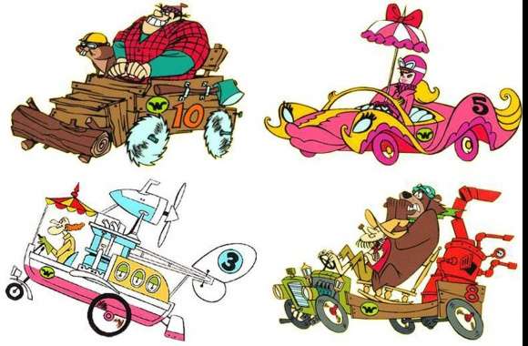 Wacky Races wallpapers hd quality