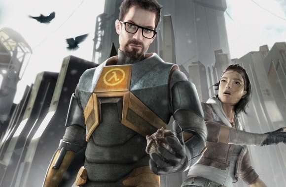 Half-Life 2 - Gordon and Alyx