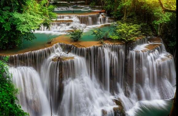 Huai Mae Kamin Waterfall