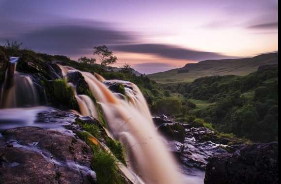 Loup Of Fintry Waterfall