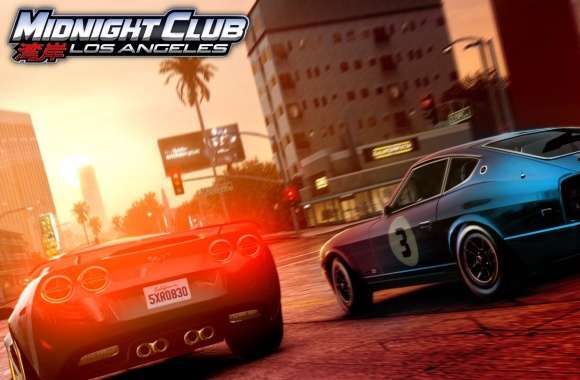 Midnight Club Los Angeles Corvette vs 280Z