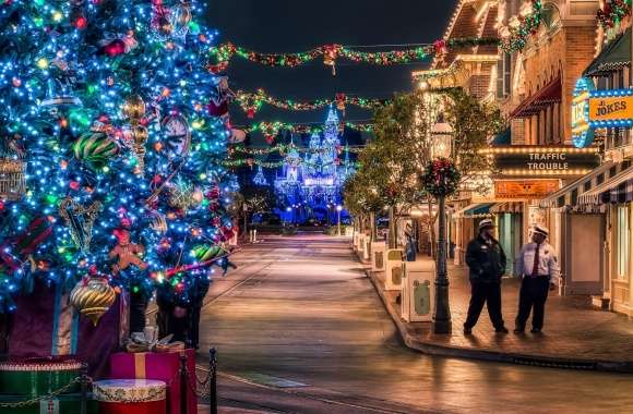 Disneyland Christmas Tree