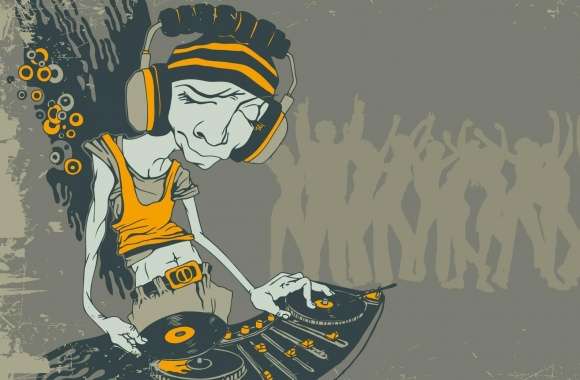 DJ Caricature