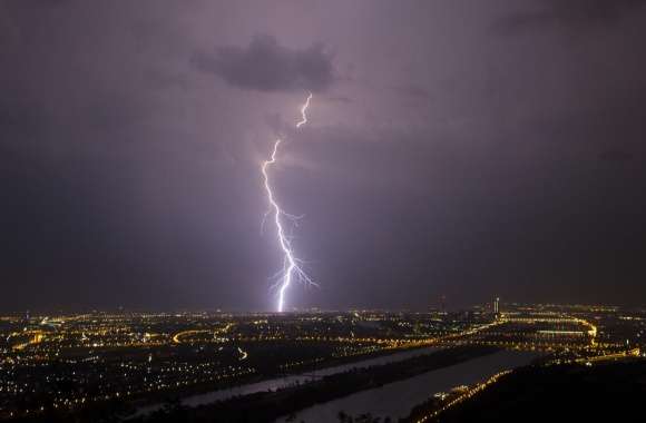 Lightning, Vienna