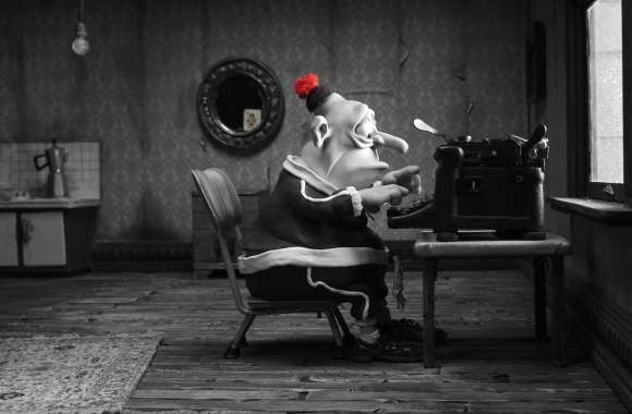 Mary And Max Man Typing