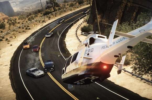 Need For Speed Rivals Helicopter Inbound