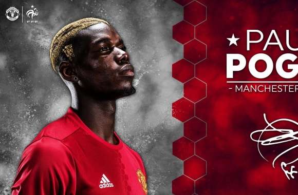 Paul Pogba Manchester United 2016 17