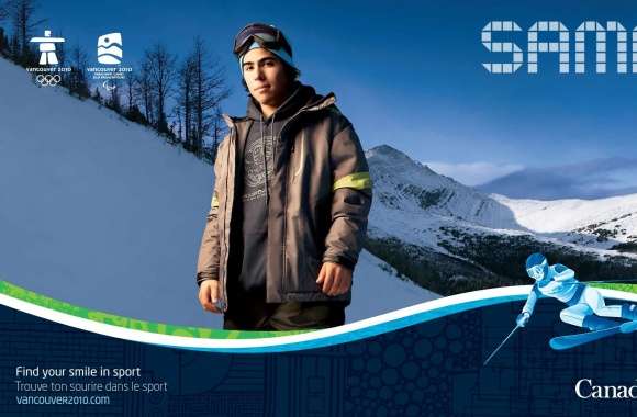 Sammy Kent, Alpine Skier, First Nations