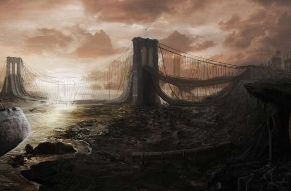 Brooklyn Bridge Ruins