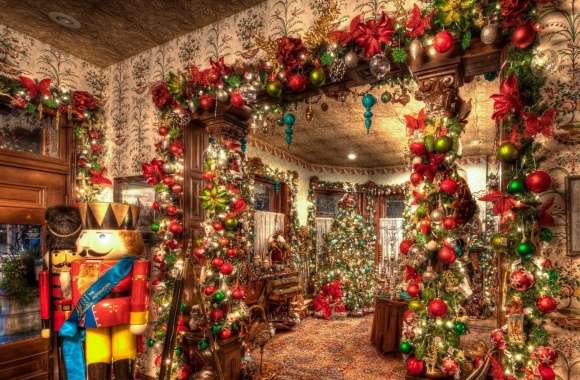 Christmas House Decorations Inside