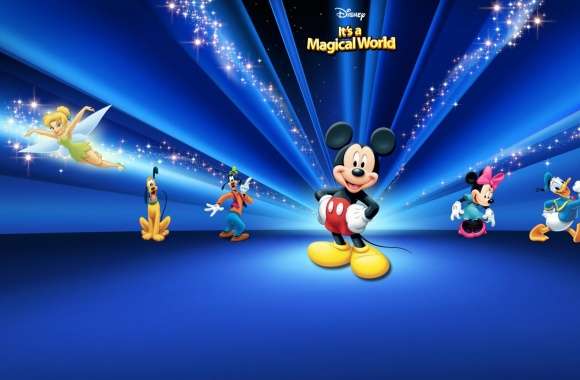 Disney Characters Dark Blue wallpapers hd quality