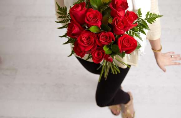 Happy Mothers Day Flowers Red Roses