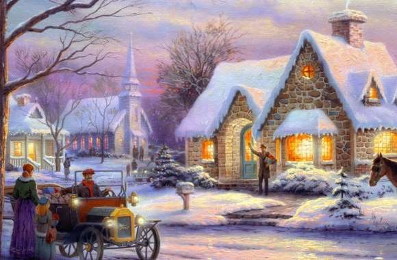 Memories Of Christmas by Thomas Kinkade