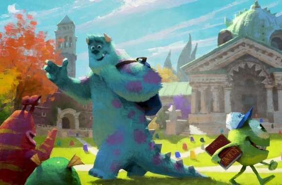Monster University 2013 Concept Art wallpapers hd quality