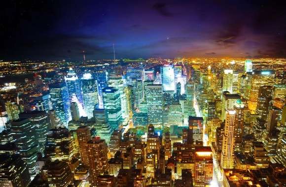 New York City at Night wallpapers hd quality