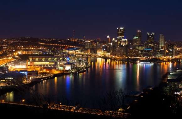 Pittsburgh Skyline wallpapers hd quality