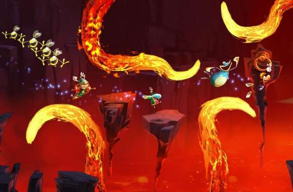 Rayman Legends Lava Chase