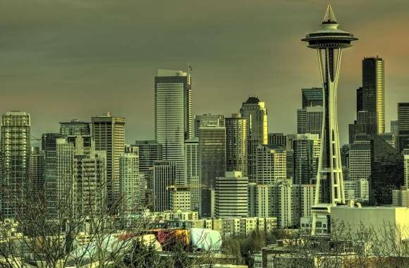 Seattle Tower wallpapers hd quality