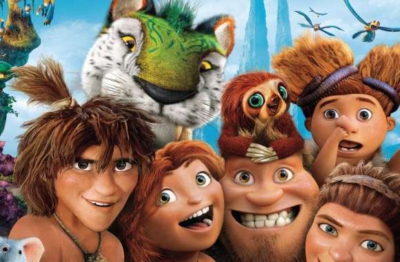 The Croods Characters wallpapers hd quality