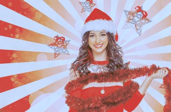 Victoria Justice Christmas Outfit