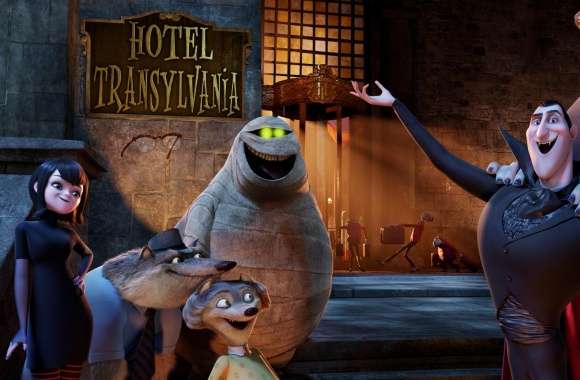 Welcome to the Hotel Transylvania wallpapers hd quality