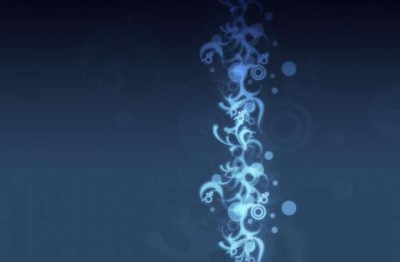 Abstract Design (Blue)