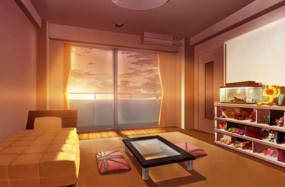 Bedroom Anime Art