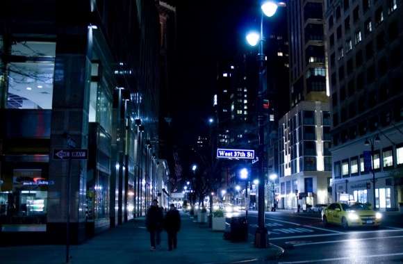 City Street Night