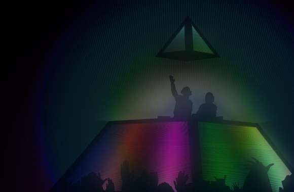 Daft Punk Concert Pyramid wallpapers hd quality