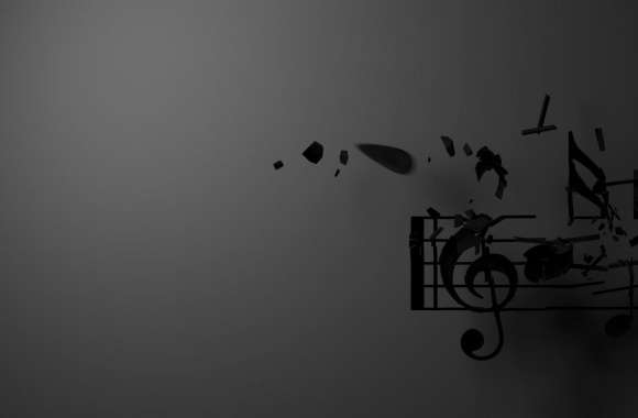 Music Notes and Guitar Pick wallpapers hd quality