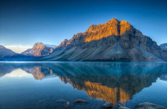 Bow Lake In Summer