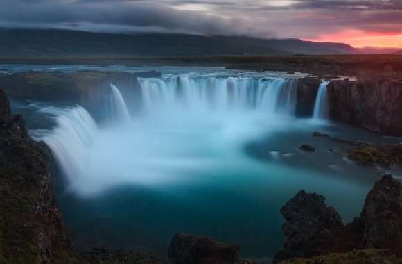 Godafoss Waterfalls, Iceland