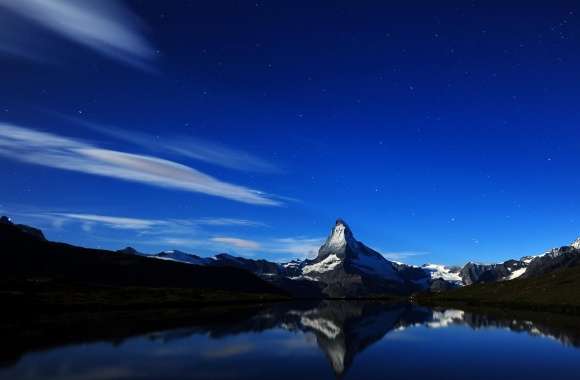 Matterhorn At Night