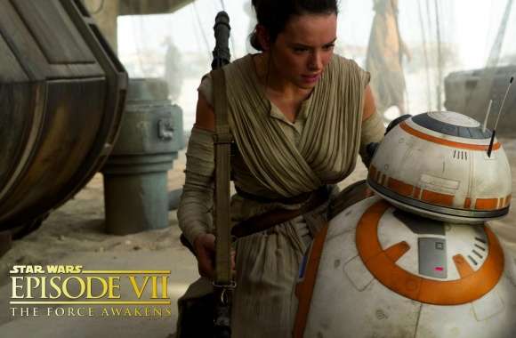 Star Wars Episode VIII - Rey and BB-8