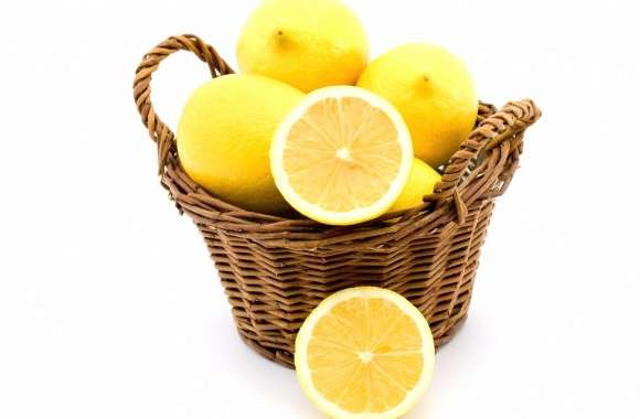 Basket of lemons wallpapers hd quality