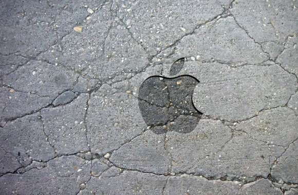 Concrete apple