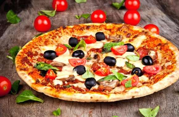 delicious pizza wallpapers hd quality