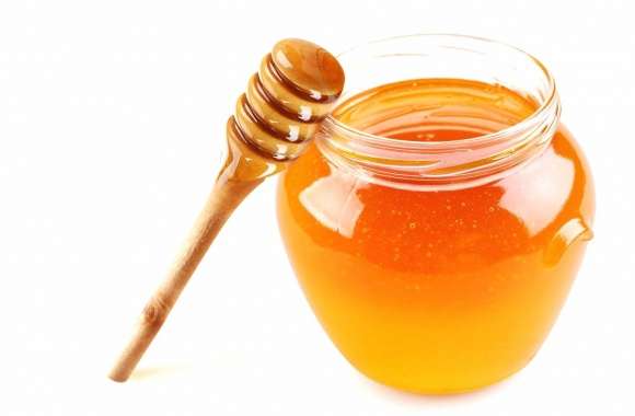 Honey in a glass jar wallpapers hd quality