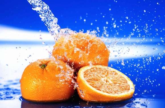 orange and water wallpapers hd quality