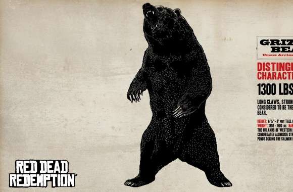Red Dead Redemption Grizzly Bear wallpapers hd quality