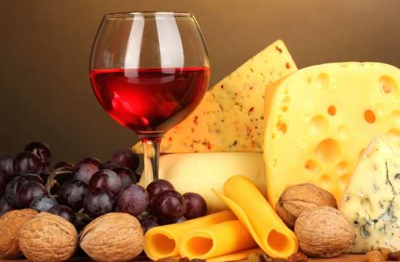 Red wine and cheese wallpapers hd quality