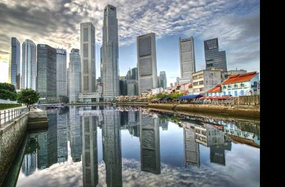 Singapore skyscrapers amazing wallpapers hd quality