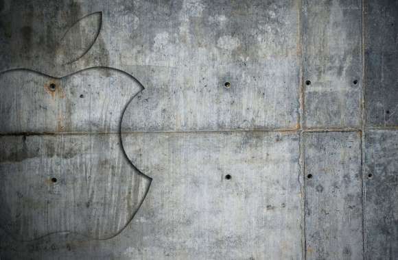 Wall cement apple