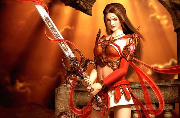 Woman with sword wallpapers hd quality