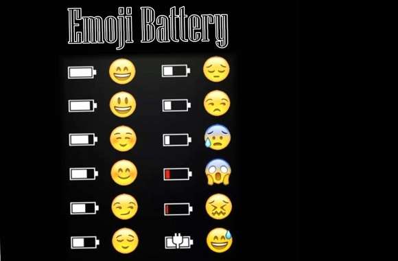 Emoji Battery wallpapers hd quality