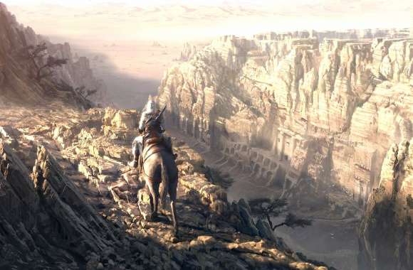 Ezio on the horse - Assasinss Creed