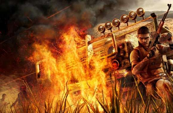 Far Cry 2 Fire wallpapers hd quality