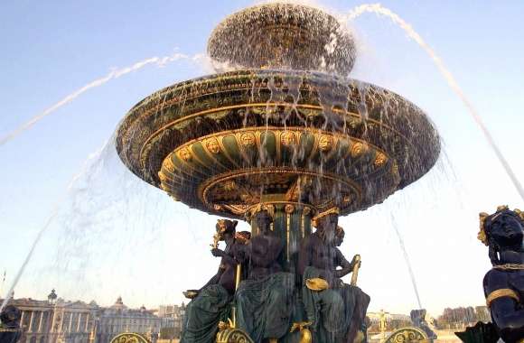 fountain in paris wallpapers hd quality