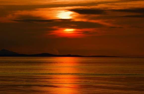 Georgia Strait Sunset