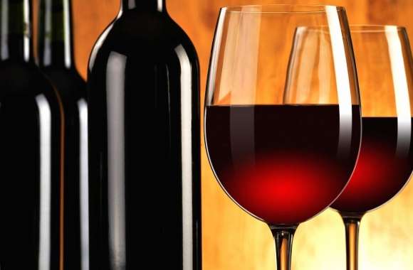 Glasses of red wine wallpapers hd quality